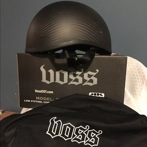 VOSS half helmet carbon fiber